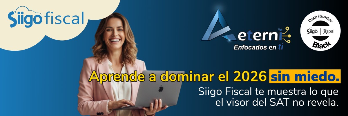 Siigo Fiscal Webinar. 27 de noviembre - Aeterni Solutions